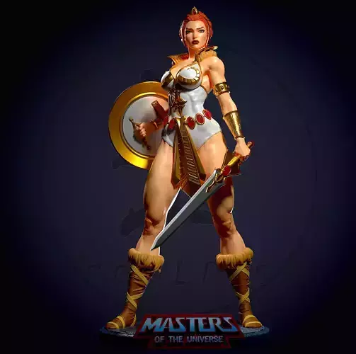 Teela Masters of the Universe with NSFW