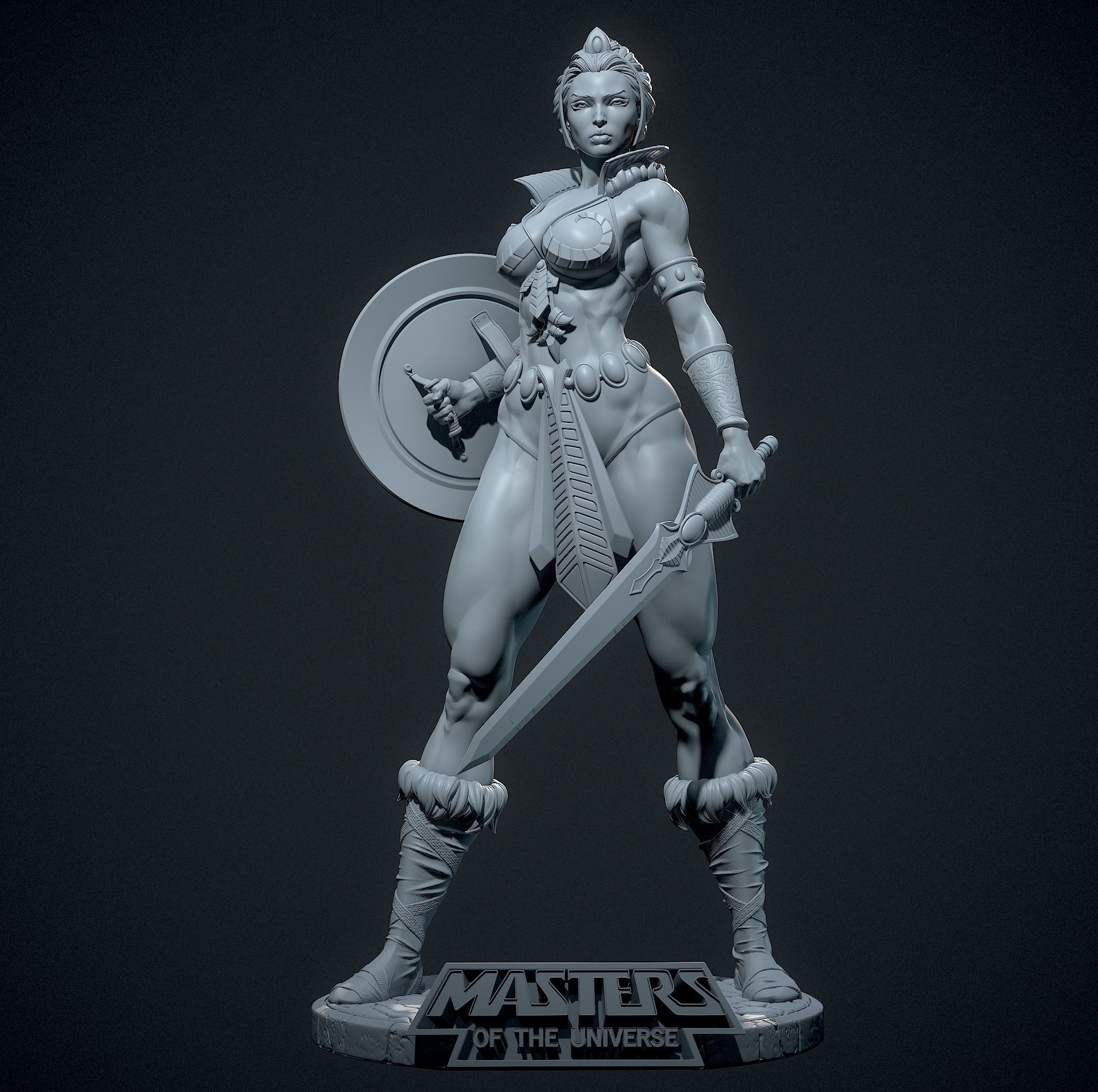 Teela Masters of the Universe with NSFW 3D print model_17