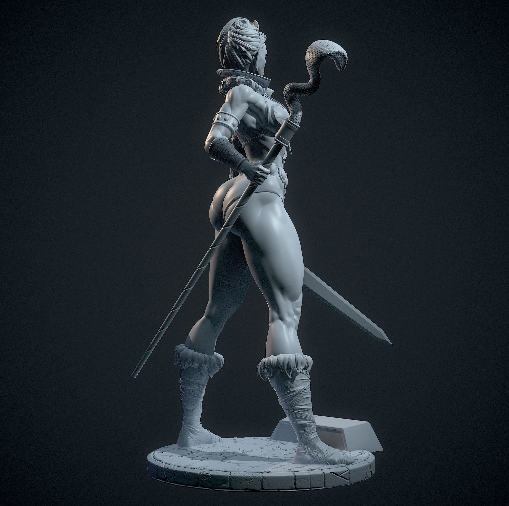 Teela Masters of the Universe with NSFW 3D print model_21