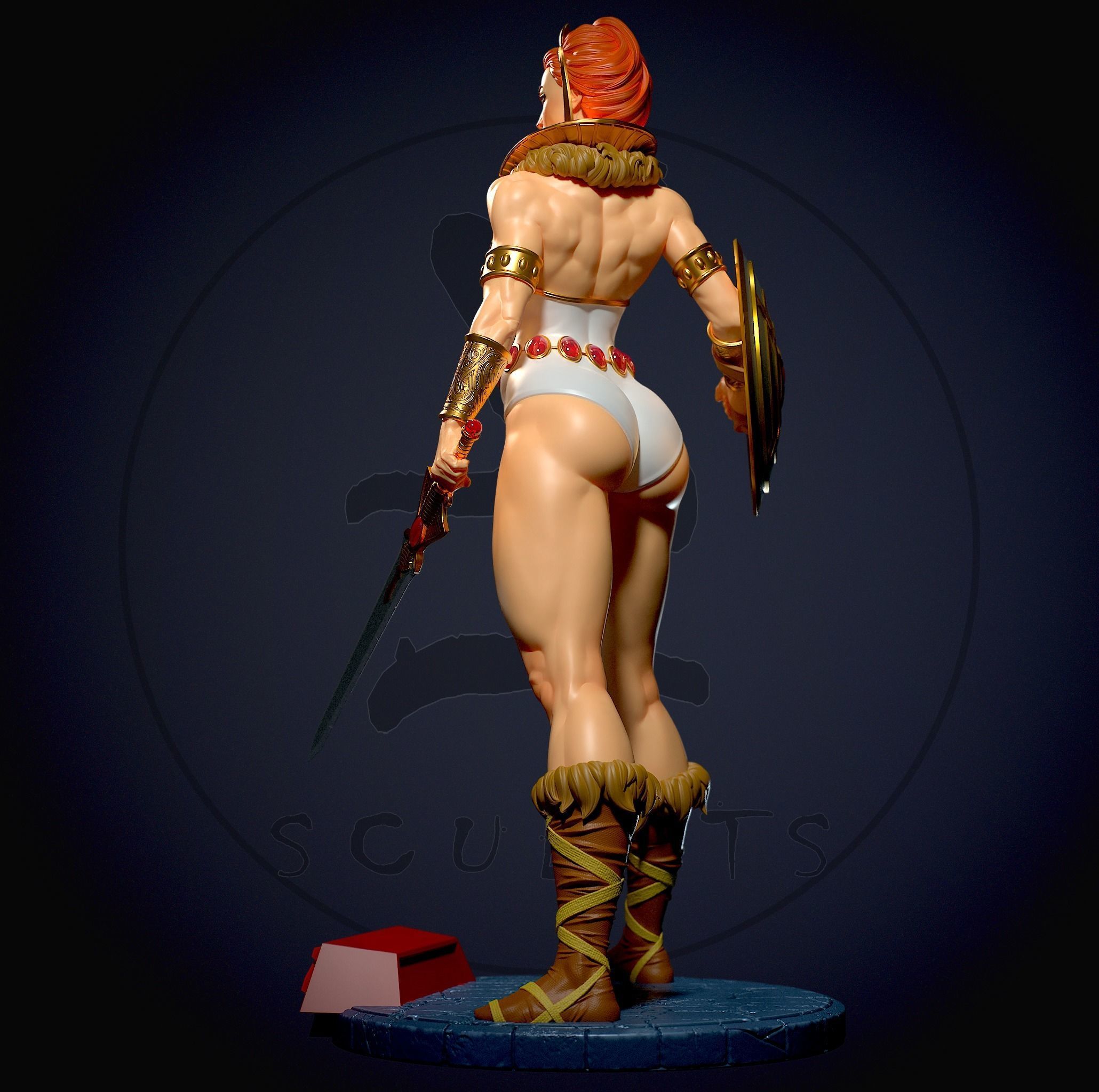 Teela Masters of the Universe with NSFW 3D print model_5