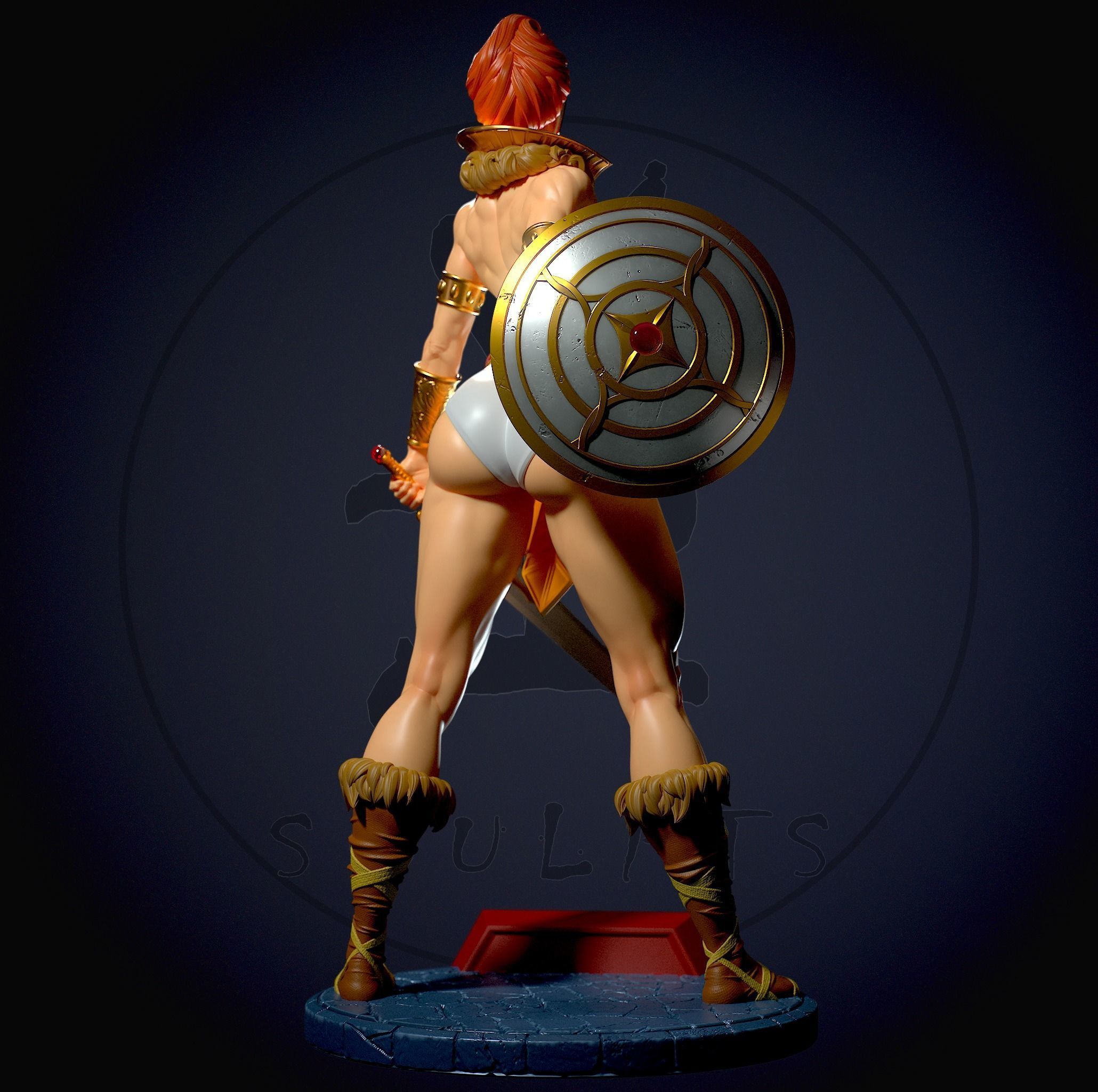 Teela Masters of the Universe with NSFW 3D print model_3