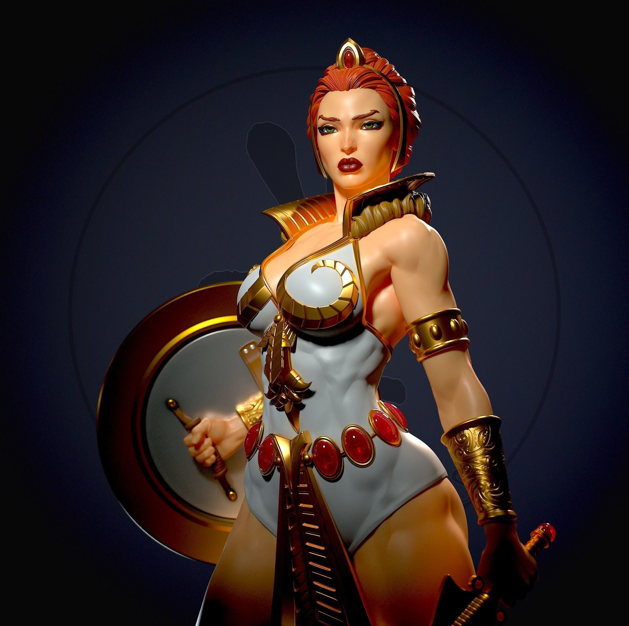 Teela Masters of the Universe with NSFW 3D print model_14