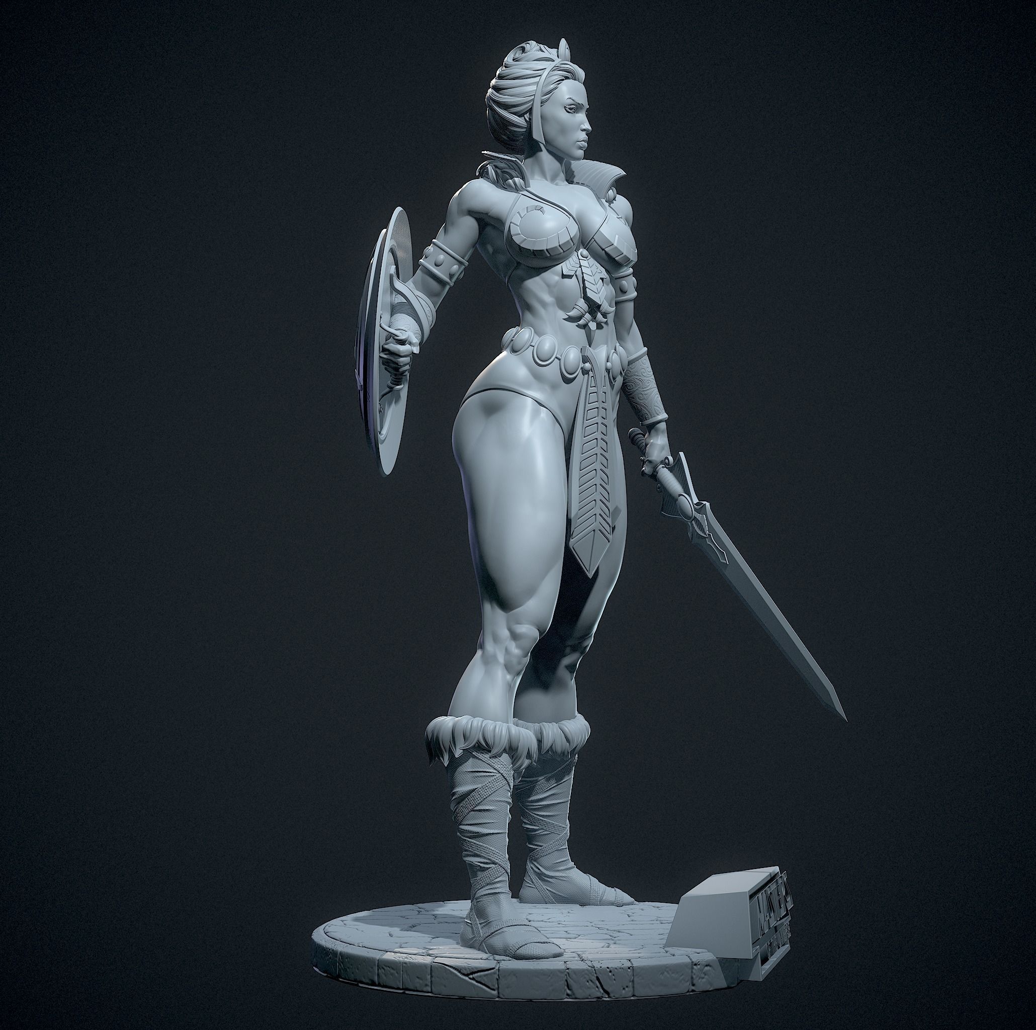 Teela Masters of the Universe with NSFW 3D print model_20