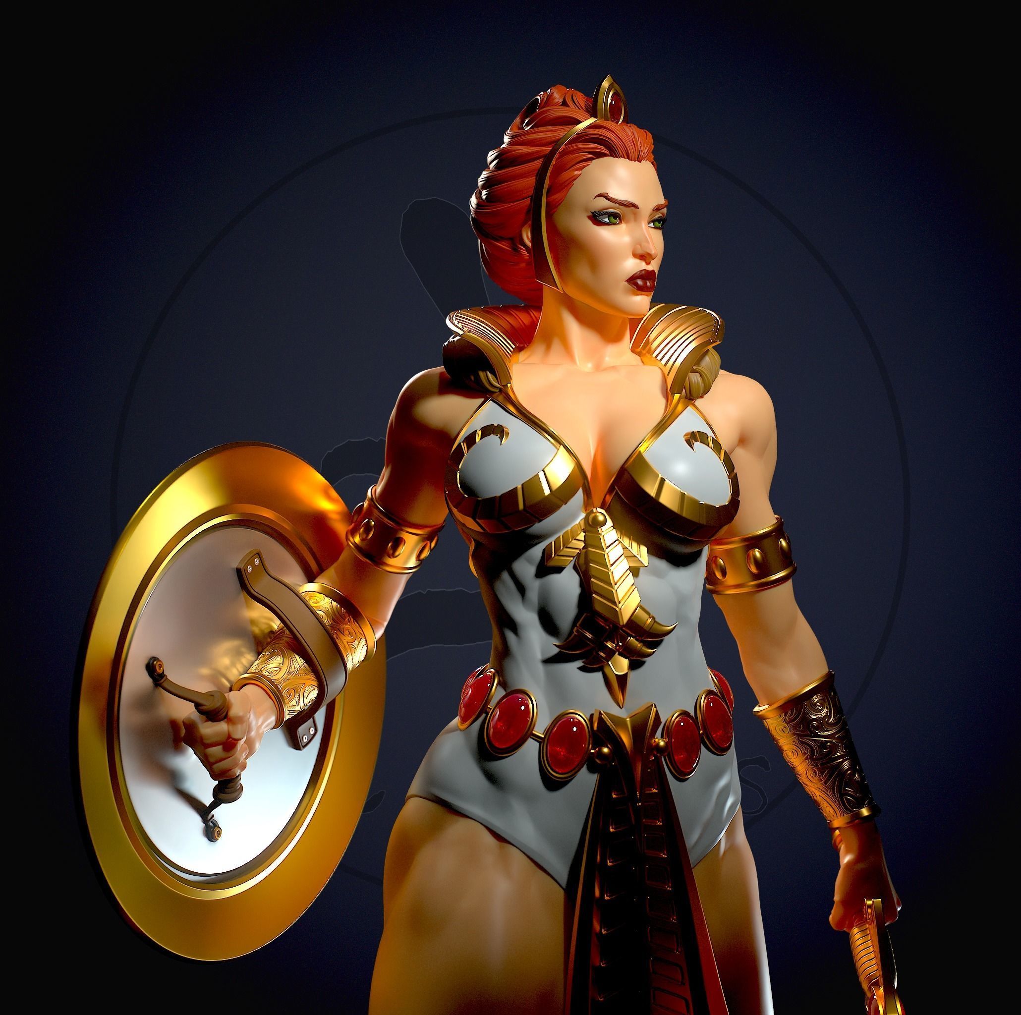 Teela Masters of the Universe with NSFW 3D print model_13