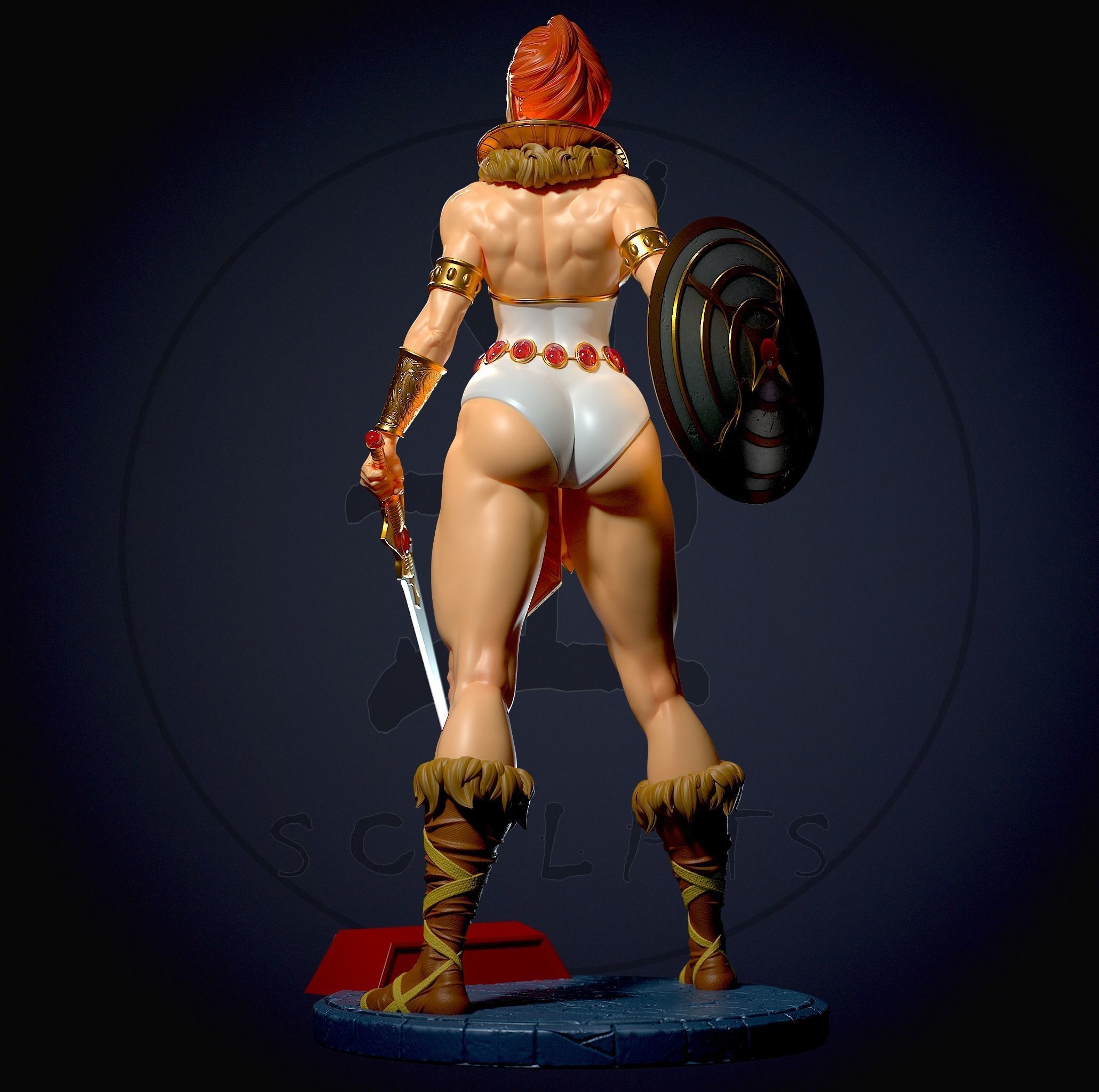 Teela Masters of the Universe with NSFW 3D print model_4