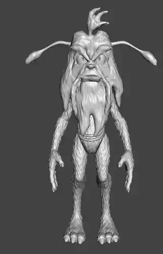 STL File 3D Ewoks Murgoob 3D Print Model 3D OBJ 3D print model