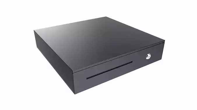 Cash Register Drawer for POS System 3D model
