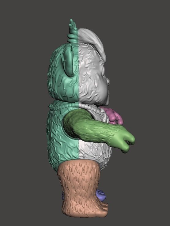 STL File 3D Ewoks Nippet 3D Print Model 3D OBJ 3D print model 3D print model_6