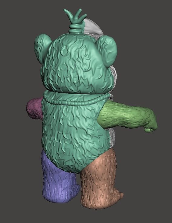 STL File 3D Ewoks Nippet 3D Print Model 3D OBJ 3D print model 3D print model_5