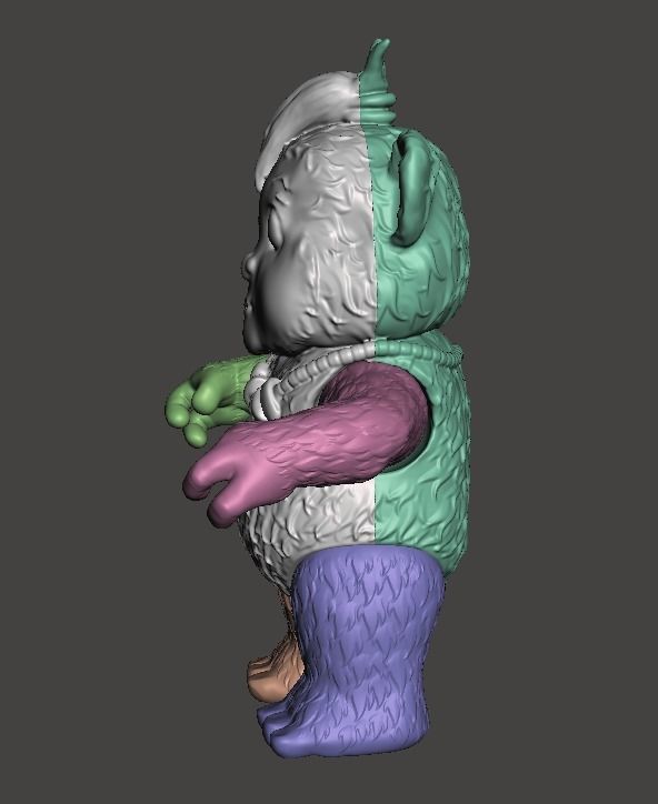 STL File 3D Ewoks Nippet 3D Print Model 3D OBJ 3D print model 3D print model_2