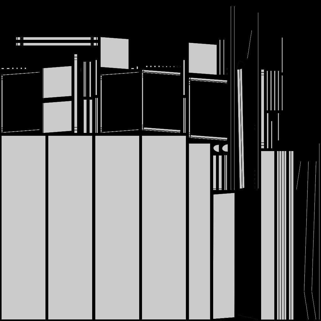 Shared Office Desk Free low-poly 3D model_7