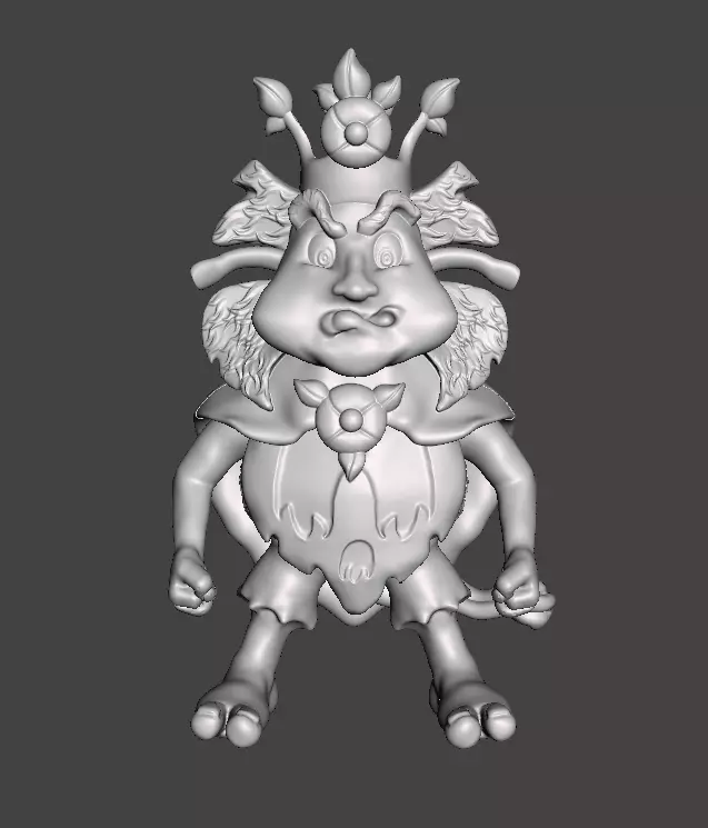 STL File 3D Ewoks Punt 3D Print Model 3D OBJ 3D print model 3D print model_0