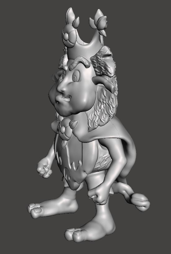 STL File 3D Ewoks Punt 3D Print Model 3D OBJ 3D print model 3D print model_1