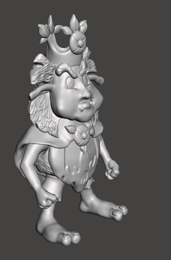 STL File 3D Ewoks Punt 3D Print Model 3D OBJ 3D print model 3D print model_3