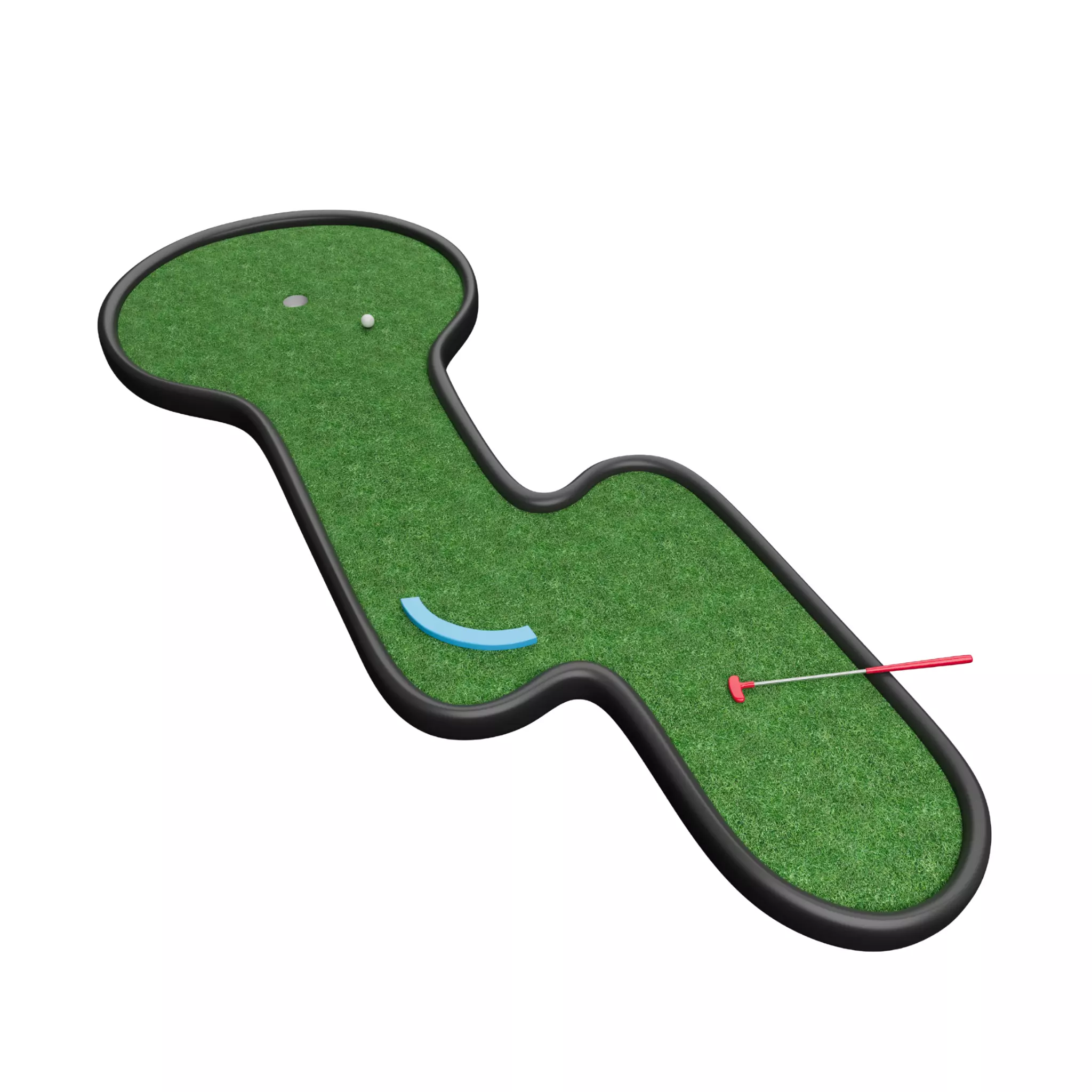 Miniature Golf Course 3D model_0