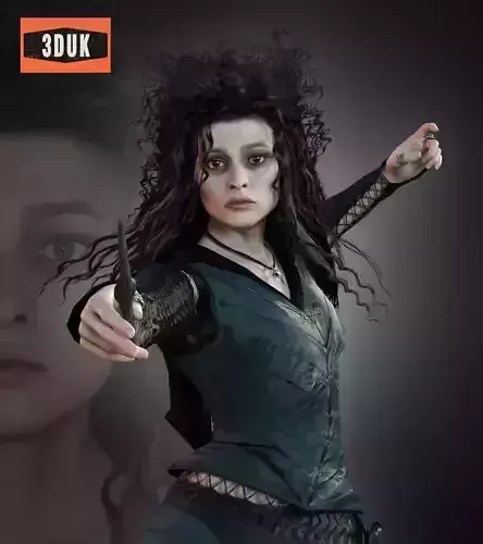 HP Bellatrix Lestrange For Genesis 8 Female 3D model