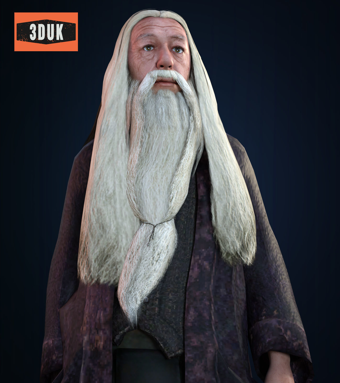 HP Dumbledone For Genesis 8 Male 3D model_5