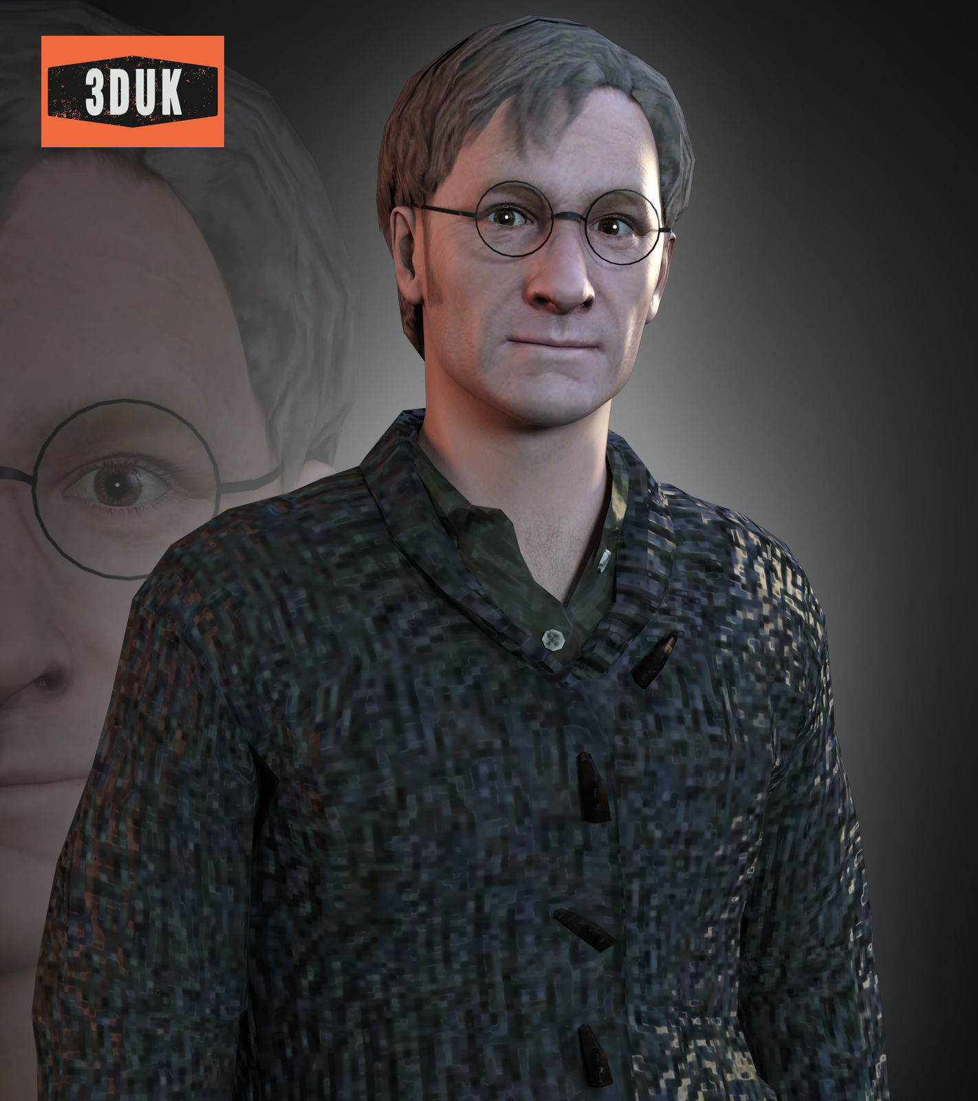 HP James Potter For Genesis 8 Male 3D model_1