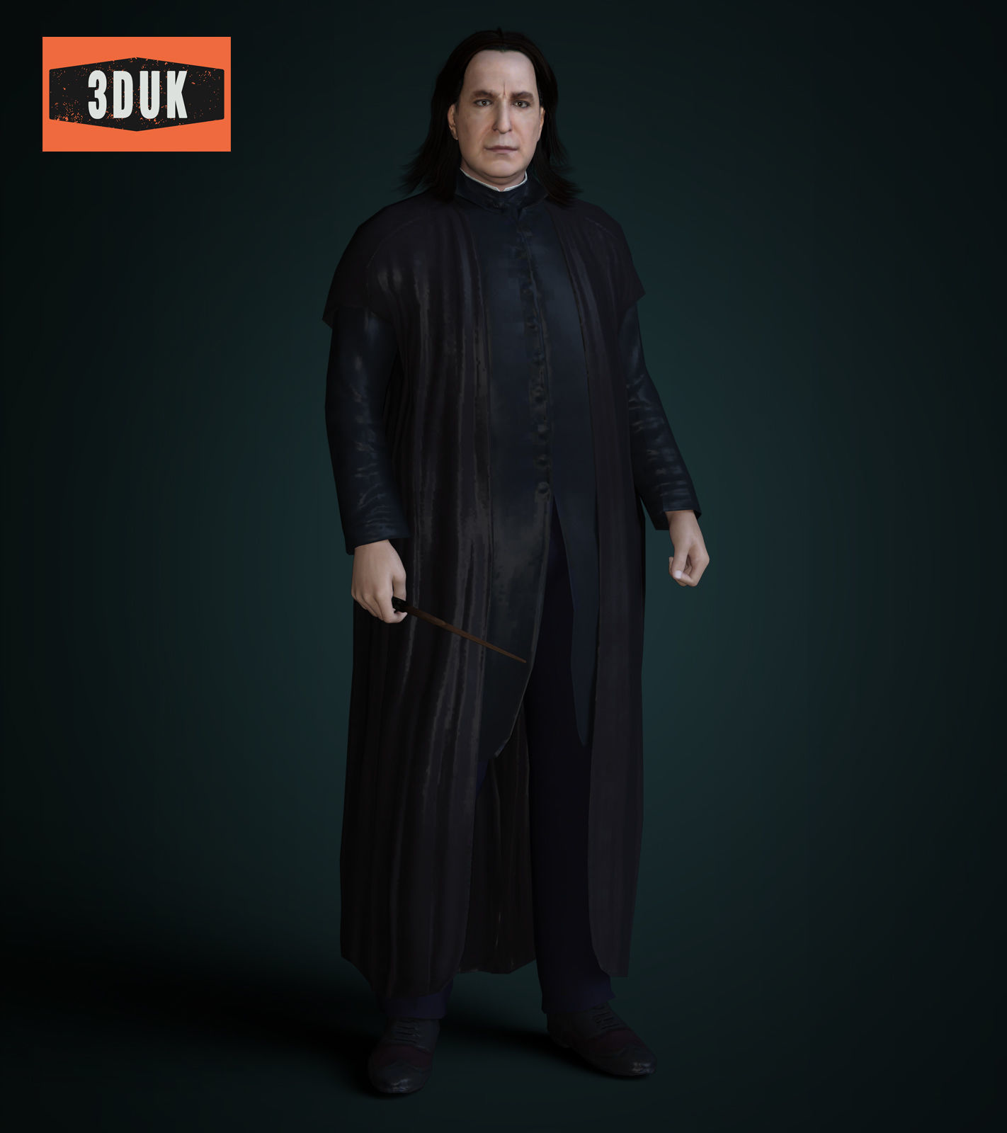 HP Severus Snape For Genesis 8 Male 3D model_2