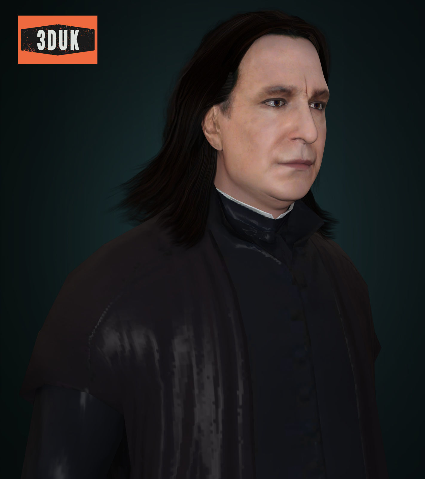 HP Severus Snape For Genesis 8 Male 3D model_4