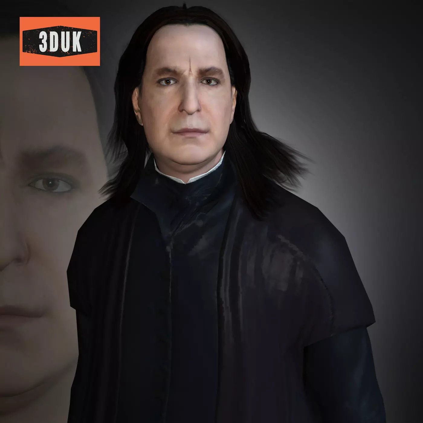HP Severus Snape For Genesis 8 Male 3D model_0