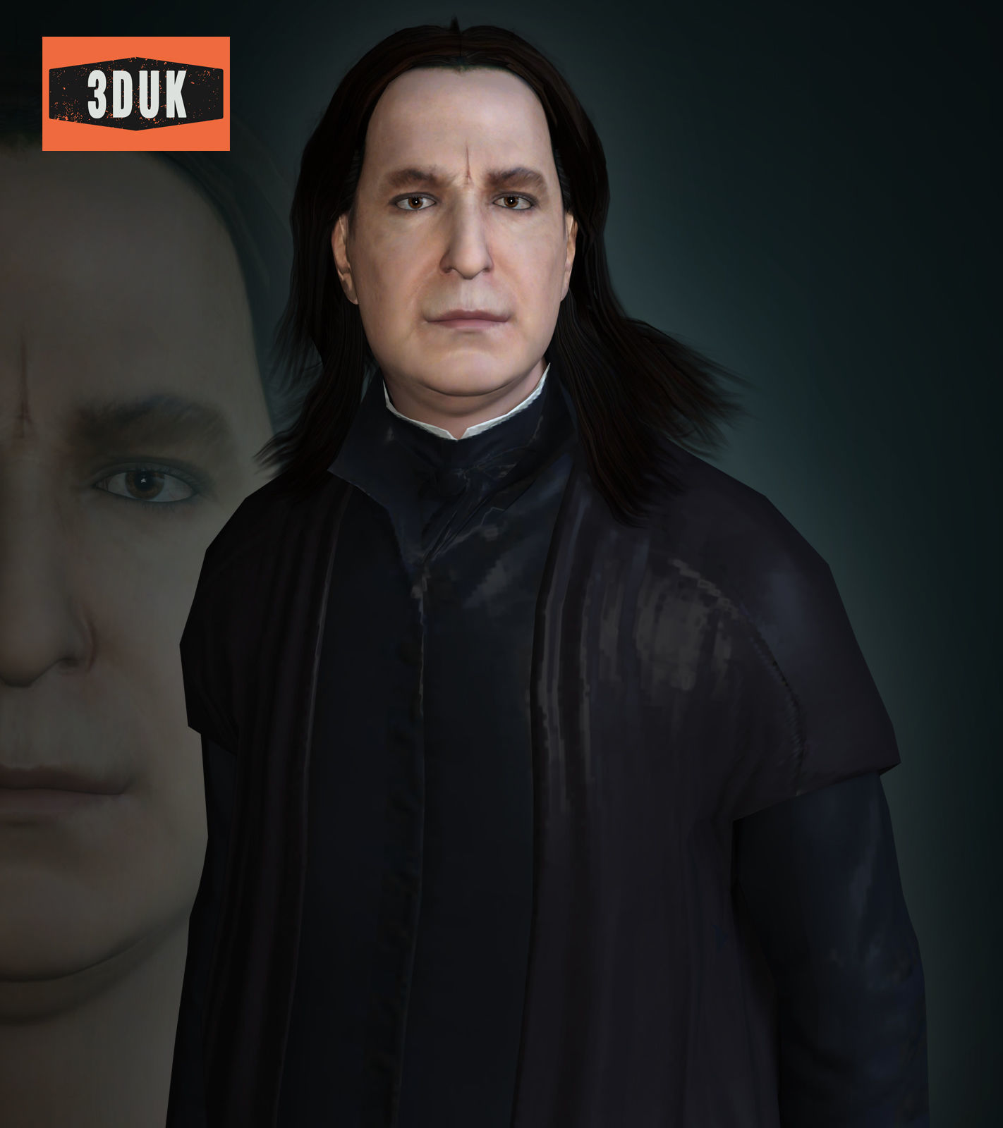 HP Severus Snape For Genesis 8 Male 3D model_1