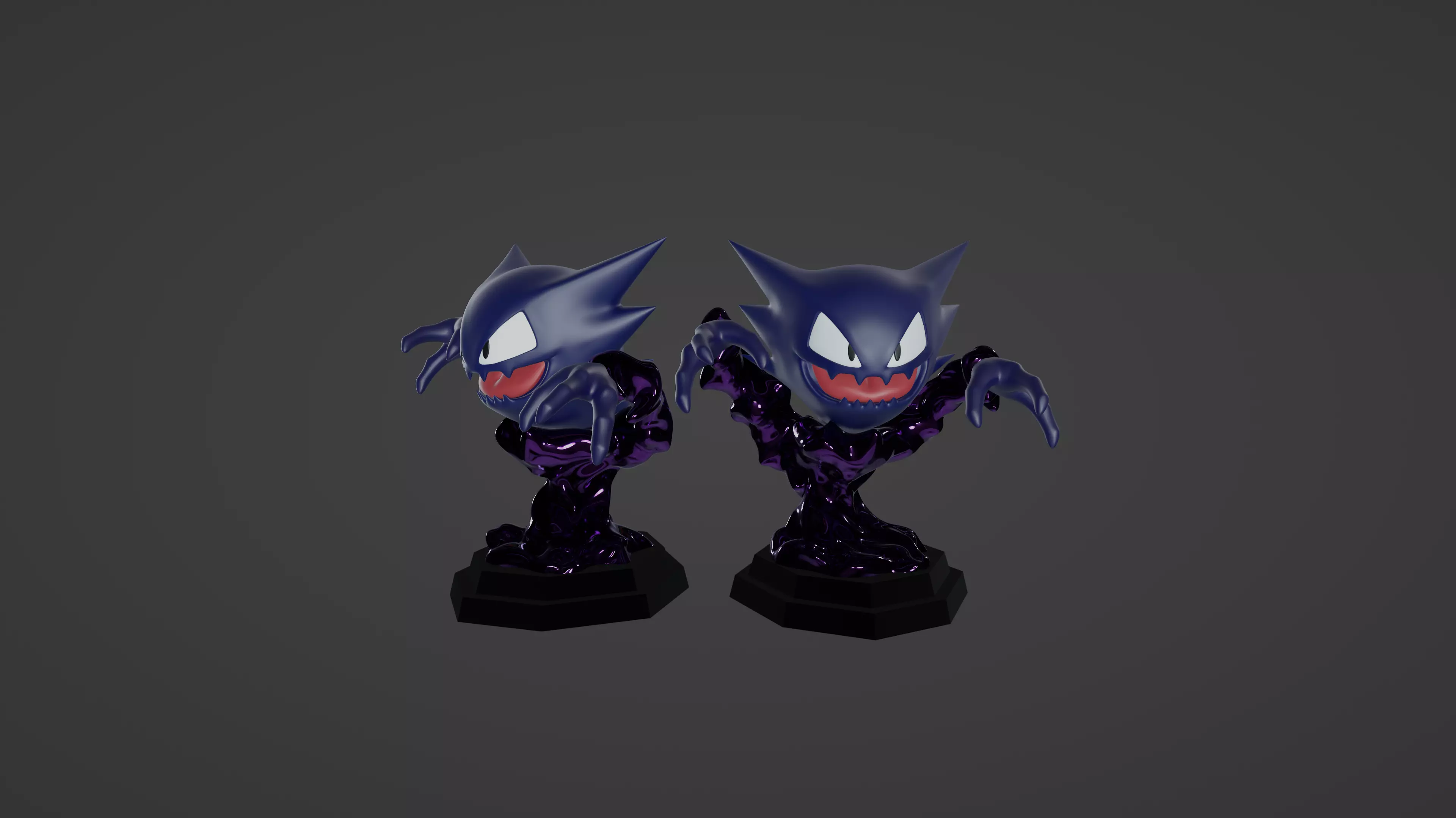 Haunter Pokemon Figure 3D print model