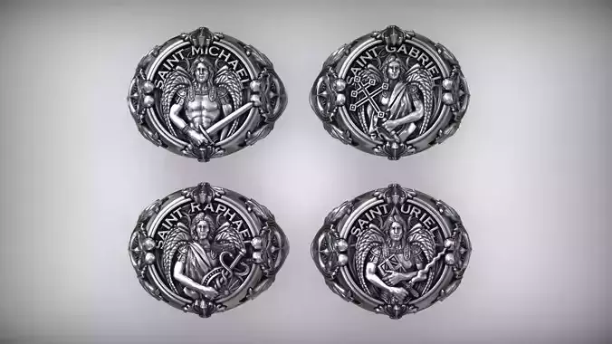 Saints Archangels Michael Gabriel Raphael Uriel Collection 