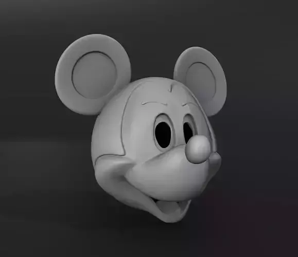 Mickey Mouse Helmet 3D print model