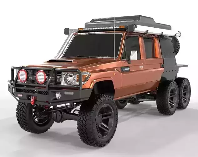 Land Cruiser 79 Pick-Up Double Cab 2018 6x6 Edition