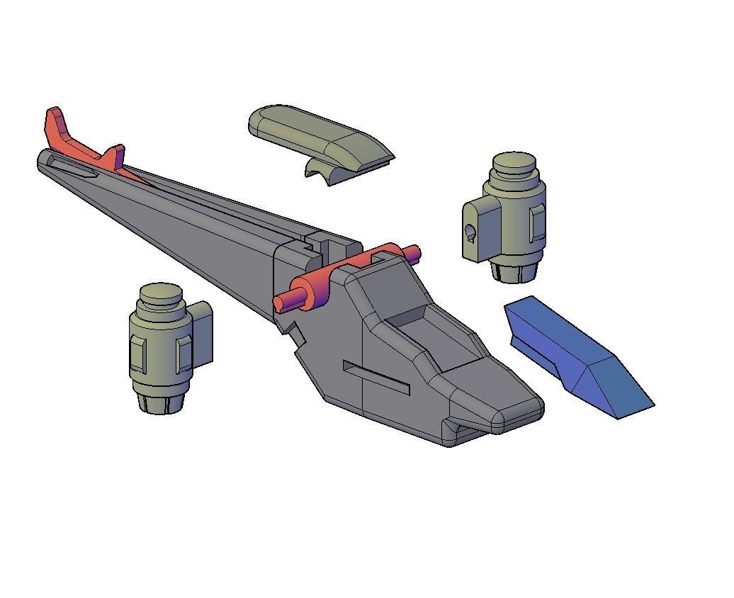 SPACE HELICOPTER - COBRA SP 2 3D print model_4