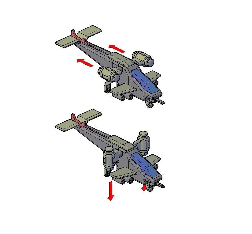 SPACE HELICOPTER - COBRA SP 2 3D print model_1
