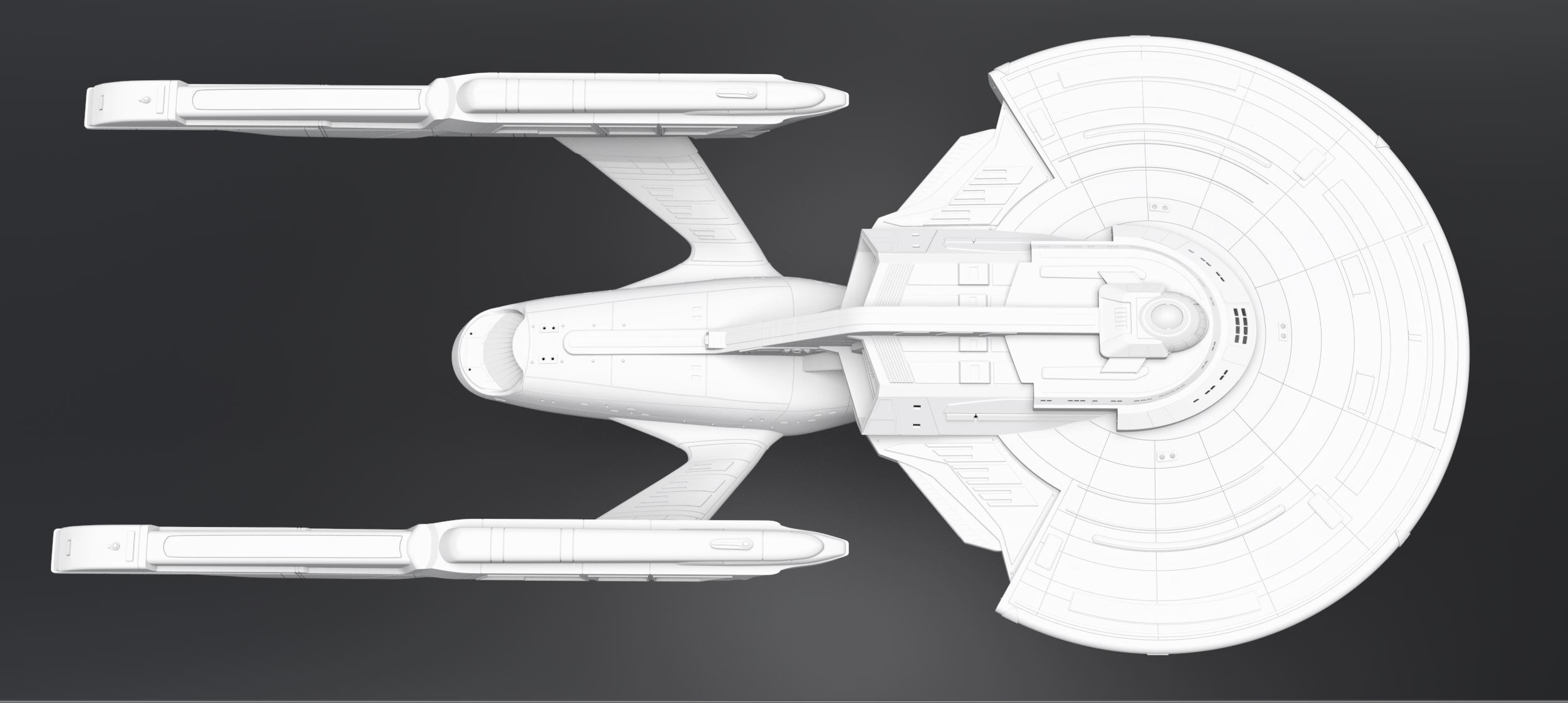 USS Titan A scale model 3D print model_3
