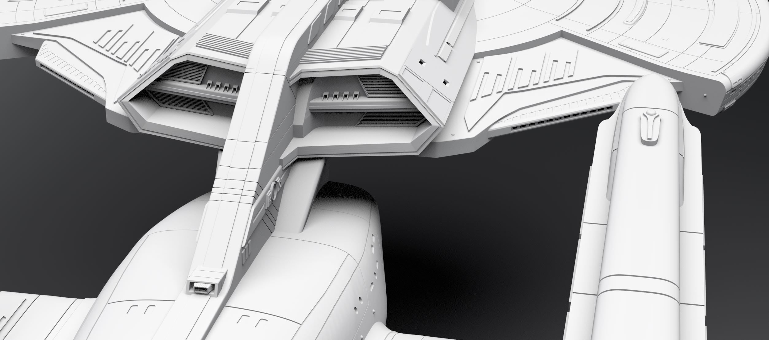 USS Titan A scale model 3D print model_6