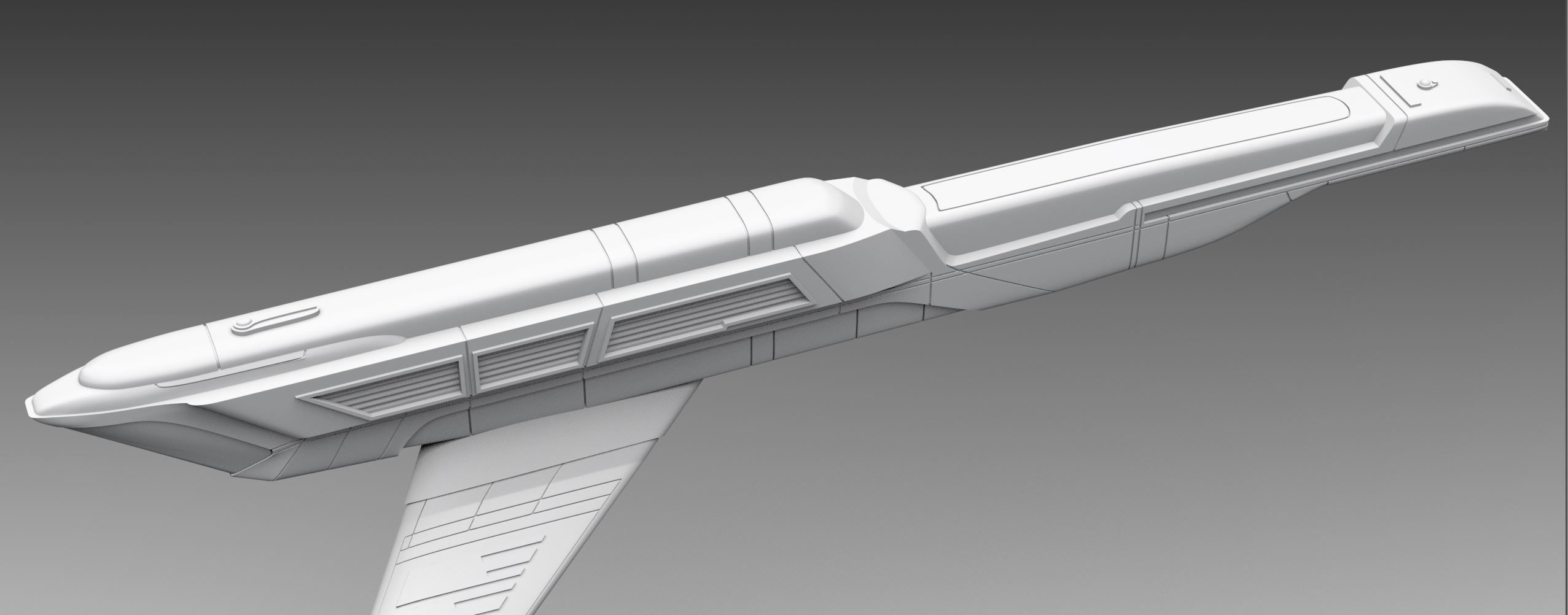 USS Titan A scale model 3D print model_11