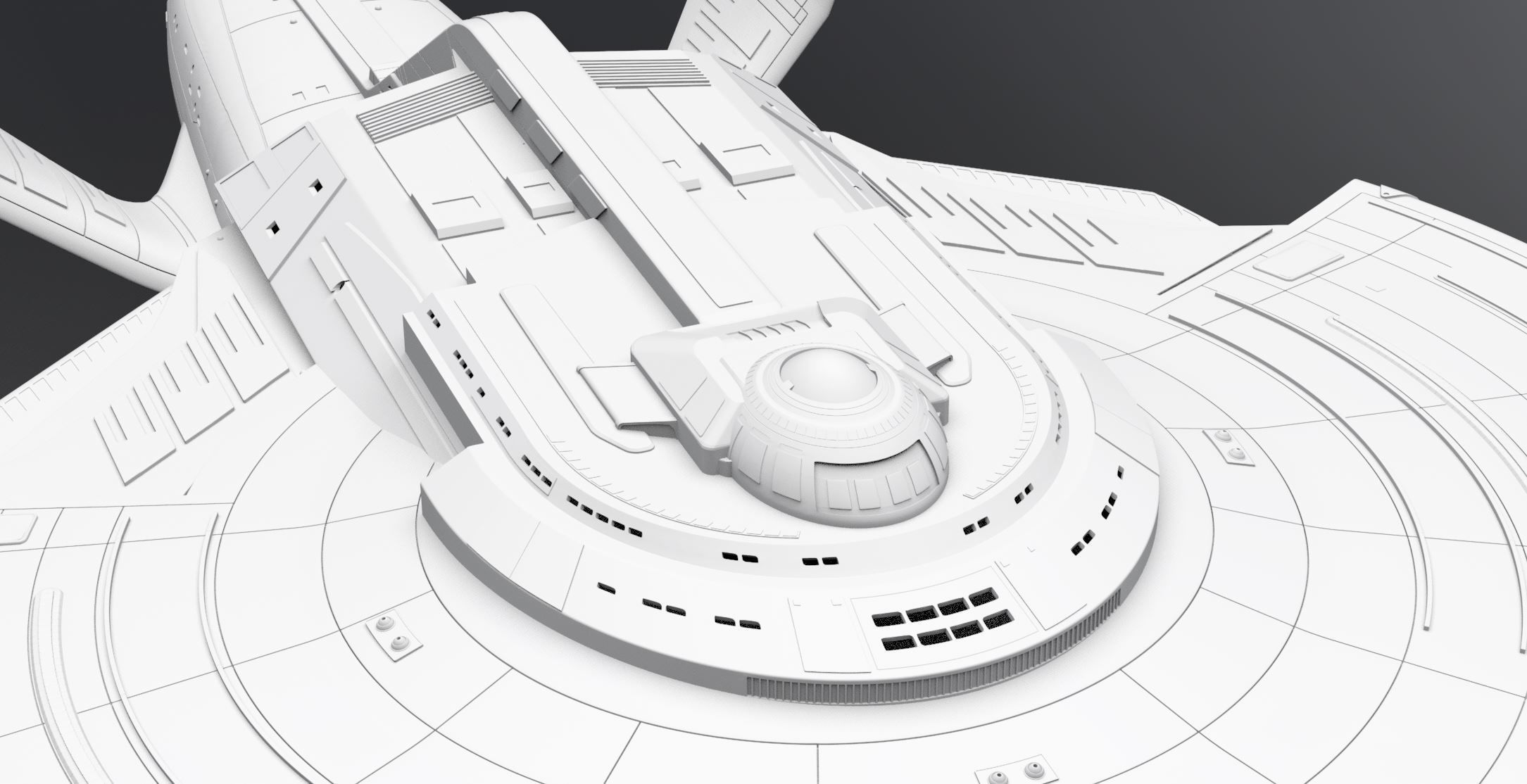 USS Titan A scale model 3D print model_5