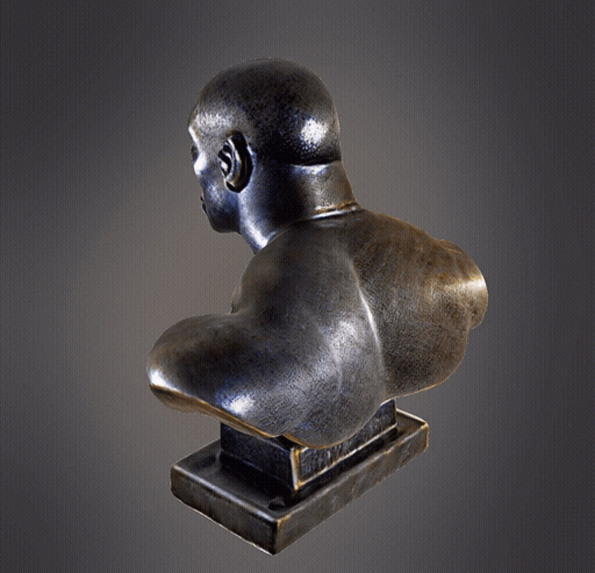 Mike Tyson 3d Bust 3D print model_9