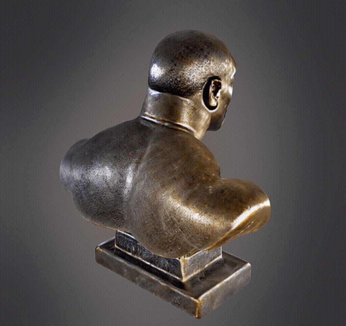 Mike Tyson 3d Bust 3D print model_7