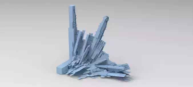 Sci fi Scorpion Claw rock 4