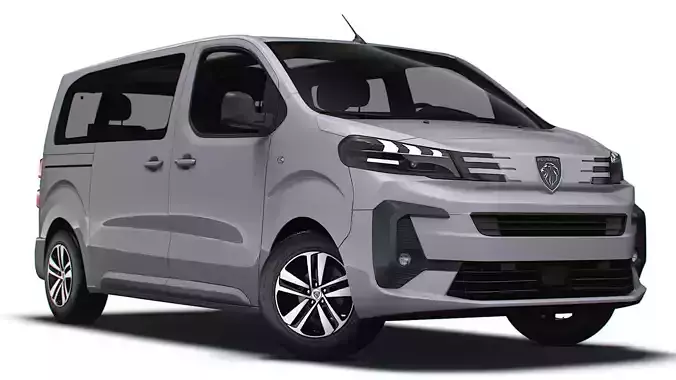 Peugeot e Traveller L2 2024 3D model