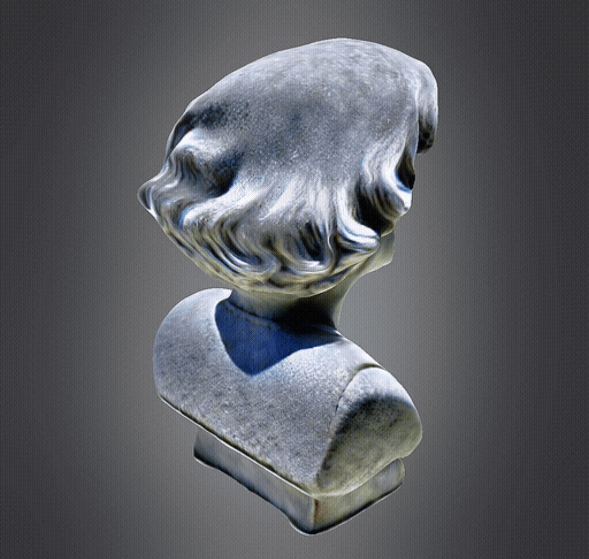 Marilyn Monroe 3d Bust 3D print model_4