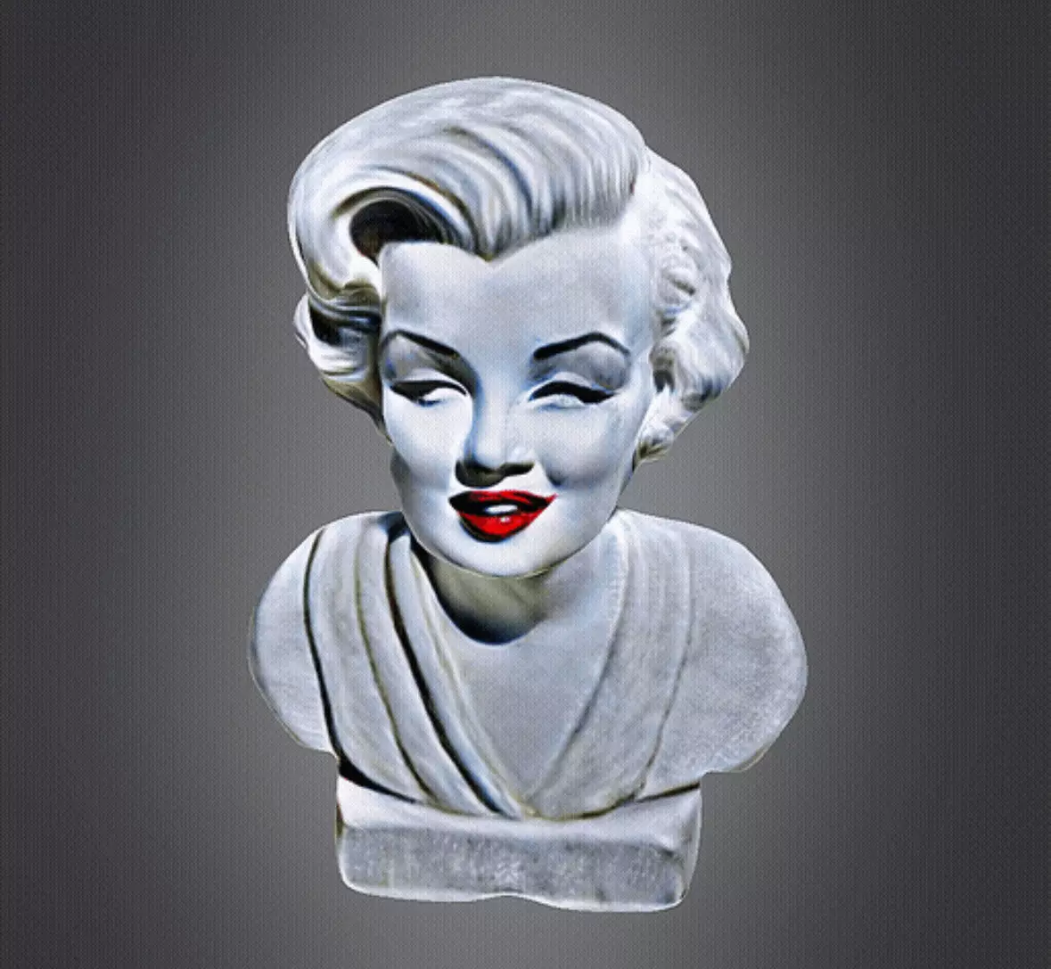 Marilyn Monroe 3d Bust 3D print model_0