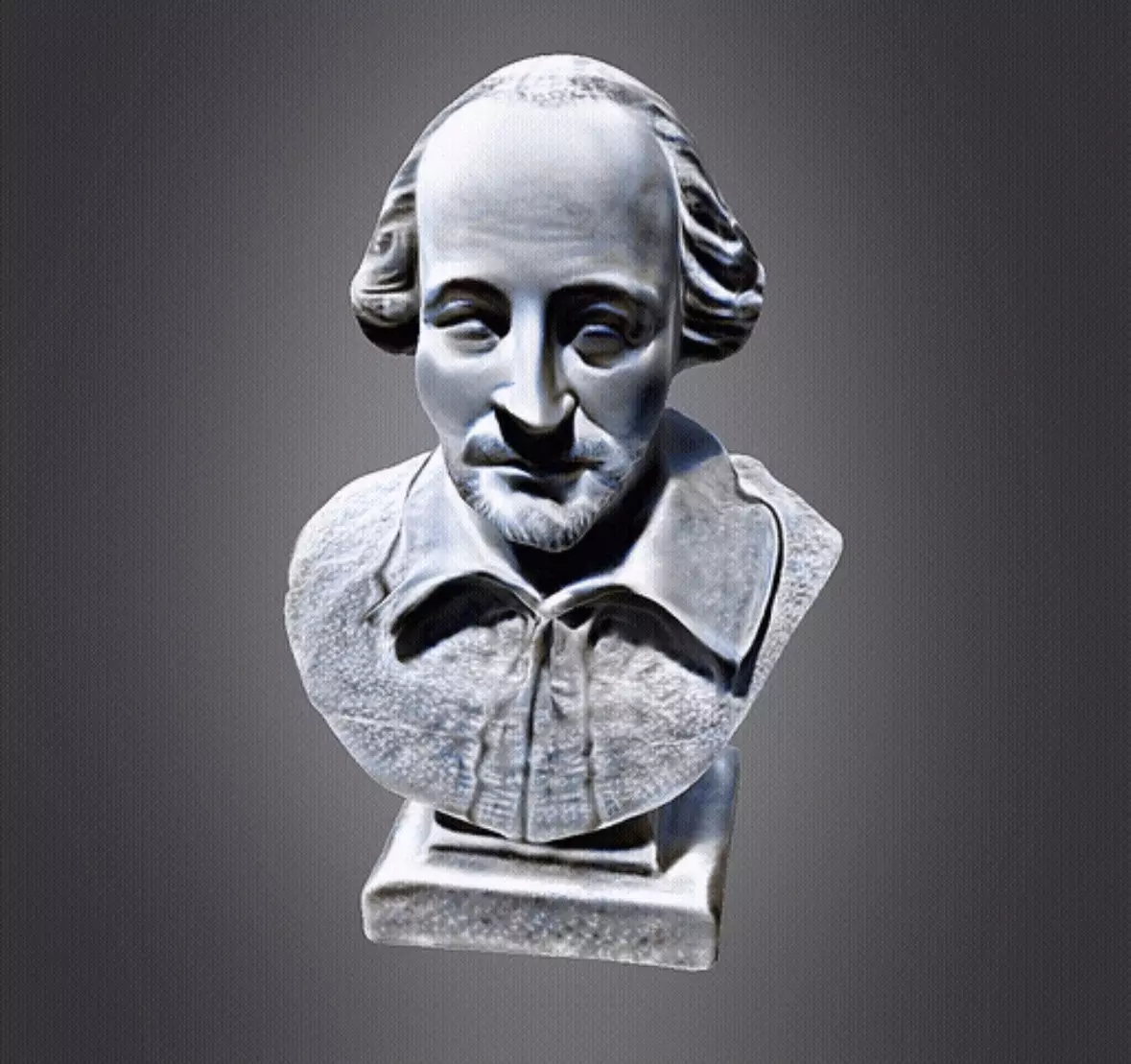 William Shakespeare 3d bust 3D print model_0