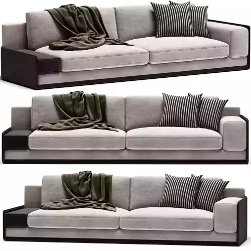 STARLIGHT Fabric Sofa By CPRN HOMOOD 3D model