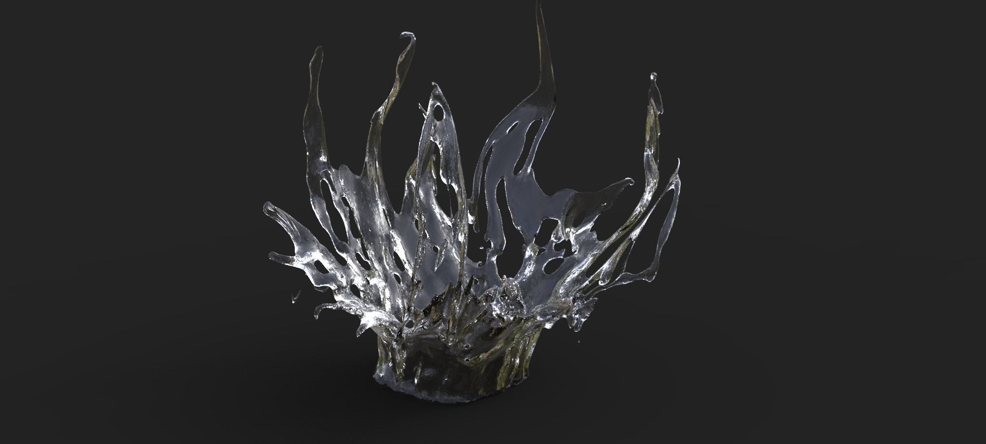 Water stylized 1 3D model_1