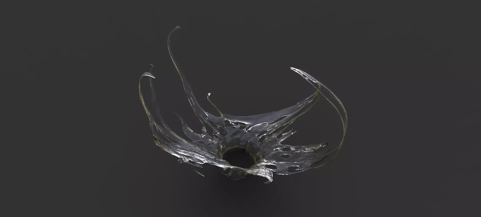Water stylized tube 3D model