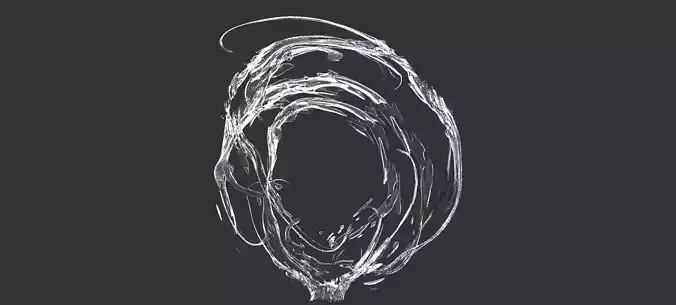 Aqua stylized portal