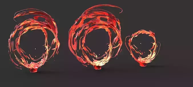 Magma fire portals 
