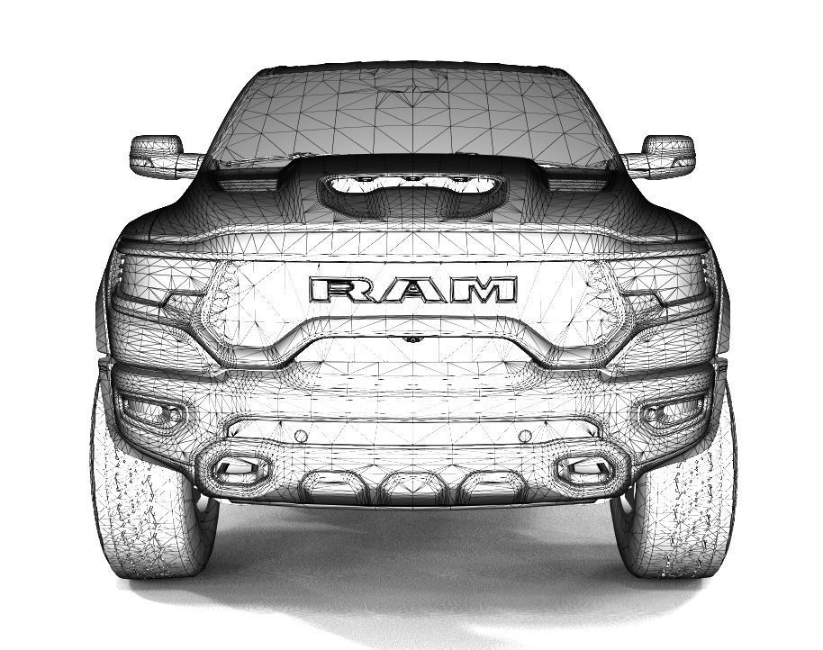 RAM TRX 1500 2021  3D model_11