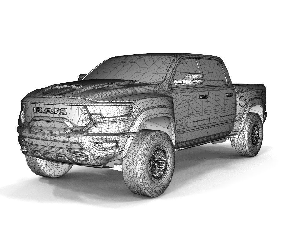 RAM TRX 1500 2021  3D model_15